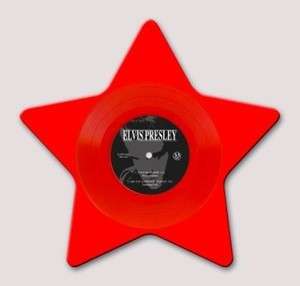 Elvis Presley (1935-1977): Love Me Tender (Limited Star Shaped Edition) (Red Vinyl), Single 7"
