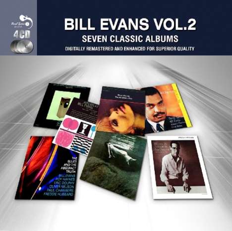 Bill Evans (Piano) (1929-1980): Seven Classic Albums Vol.2, 4 CDs