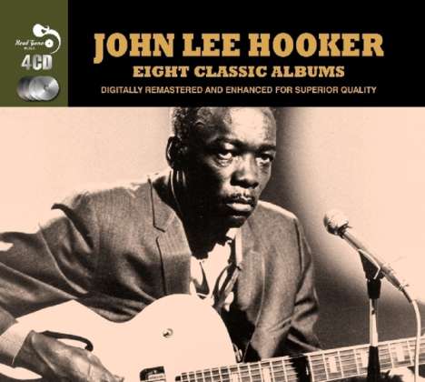 John Lee Hooker: Eight Classic Albums, 4 CDs