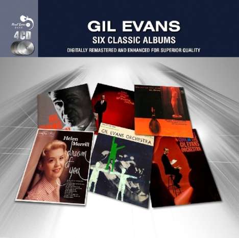Gil Evans (1912-1988): Six Classic Albums, 4 CDs
