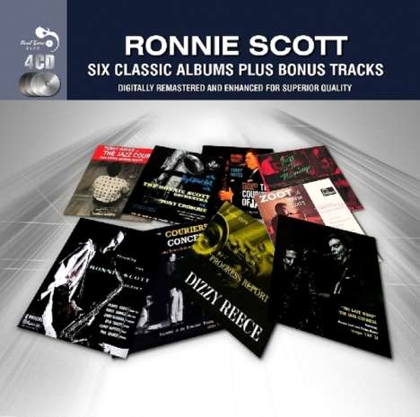 Ronnie Scott (1927-1996): Six Classic Albums Plus Bonus Singles, 4 CDs