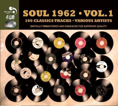 Soul 1962, 4 CDs