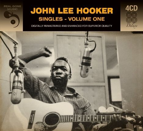 John Lee Hooker: Singles Volume 1, 4 CDs