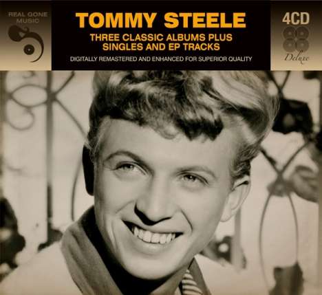 Tommy Steele: Three Classic Albums Plus, 4 CDs