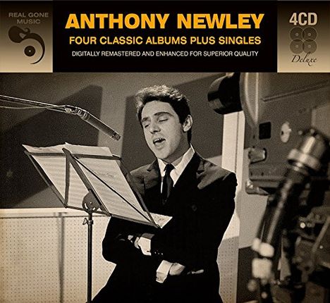 Anthony Newley: Four Classic Albums Plus Singles, 4 CDs