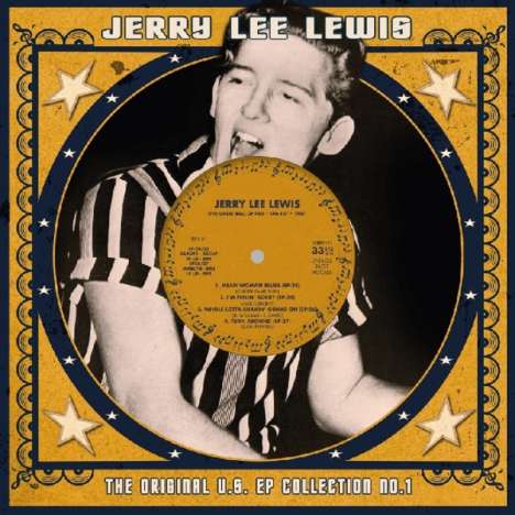 Jerry Lee Lewis: Teh Original US EP Collection No.1 (remastered) (Limited-Edition) (White Vinyl), Single 10"