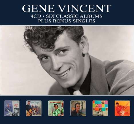 Gene Vincent: Six Classic Albums Plus, 4 CDs