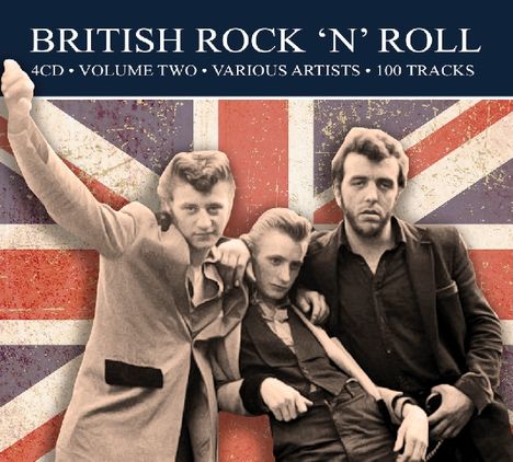 British Rock'n'Roll Vol.2, 4 CDs