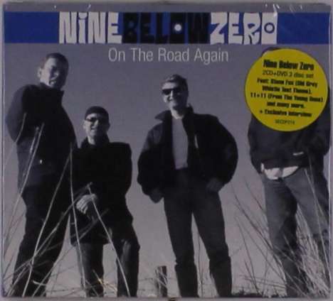 Nine Below Zero: On The Road Again: Live 2003, 2 CDs und 1 DVD