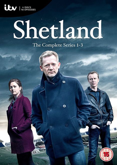 Shetland Season 1-3 (UK-Import), 4 DVDs