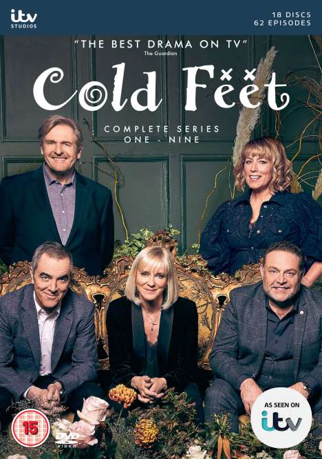 Cold Feet Season 1-9 (UK Import), 18 DVDs