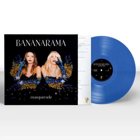Bananarama: Masquerade (Limited Edition) (Blue Vinyl) (nicht signiert), LP