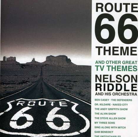 Nelson Riddle (1921-1985): Filmmusik: Route 66 And Other Great TV-Themes, CD