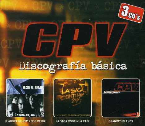 Club Poetas Violentos: Discografia Basica, 3 CDs