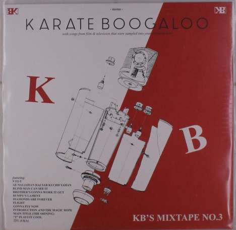 Karate Boogaloo: KB's Mixtape No. 3 (mono), LP
