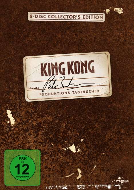 King Kong - Die Produktionstagebücher Peter Jacksons (OmU), 2 DVDs