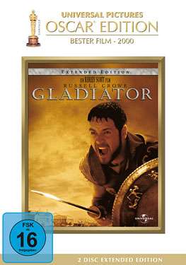Gladiator (Extended Edition) (Oscar-Edition), DVD