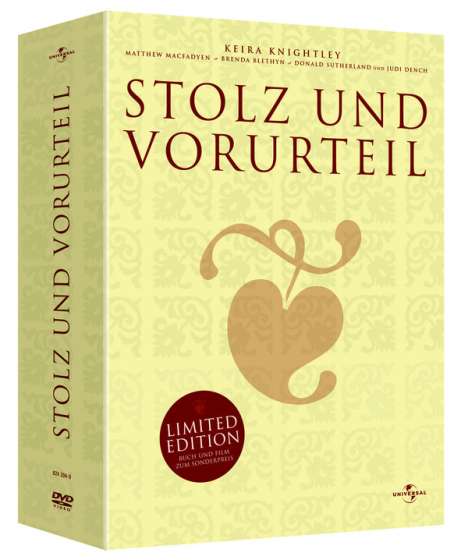 Stolz und Vorurteil (Ltd. Edition DVD + Buch), DVD