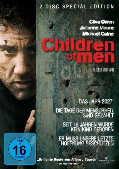 Children Of Men (Special Edition), 2 DVDs