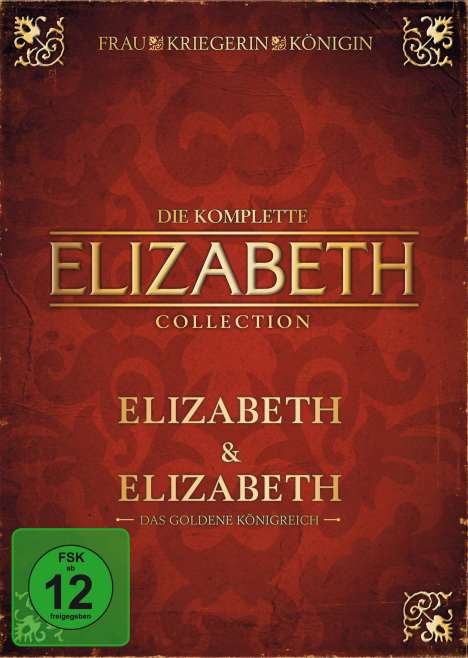 Elizabeth + Elizabeth - Das goldene Königreich, 2 DVDs