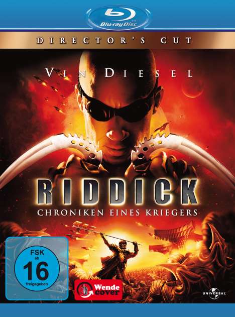 Riddick - Chroniken eines Kriegers (Director's Cut)(Blu-ray), Blu-ray Disc