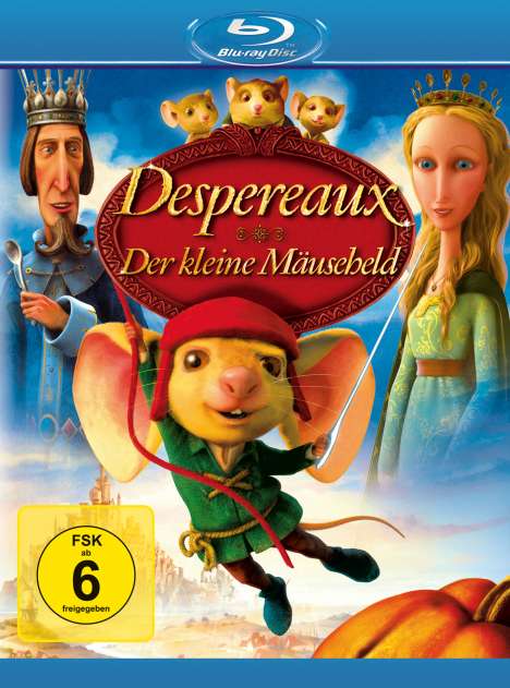 Despereaux - Der kleine Mäuseheld (Blu-ray), Blu-ray Disc