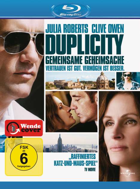 Duplicity (2008) (Blu-ray), Blu-ray Disc
