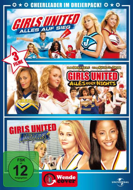 Girls United Box, 3 DVDs