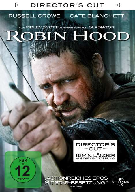 Robin Hood (Director's Cut), DVD