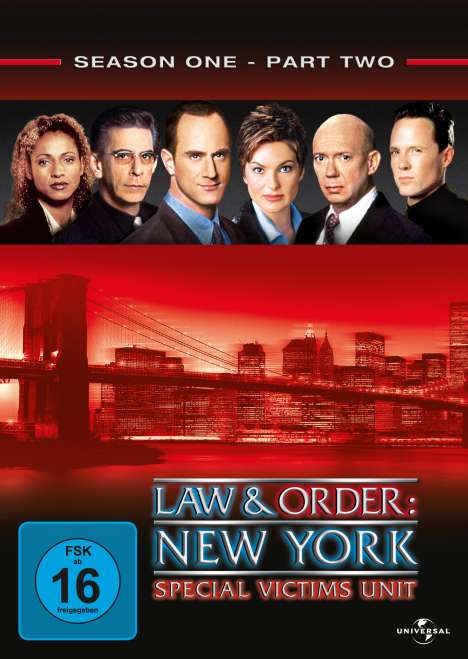 Law And Order Special Victims Unit Season 1 Box 2, 3 DVDs