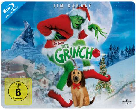 Der Grinch (Blu-ray im Quersteelbook), Blu-ray Disc