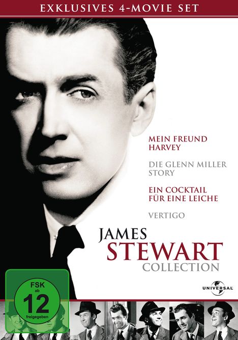 James Stewart Collection: 4-Movie-Set, 4 DVDs