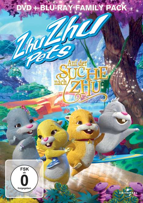 Zhu Zhu Pets: Auf der Suche nach Zhu (Blu-ray &amp; DVD), DVD