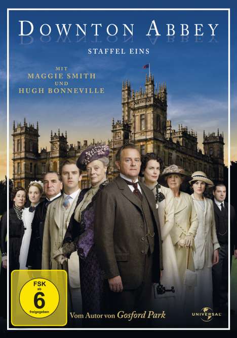 Downton Abbey Season 1, 3 DVDs