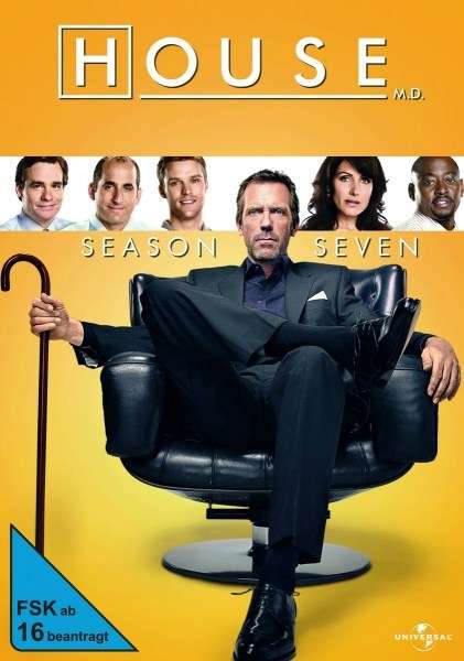 Dr. House Season 7, 6 DVDs