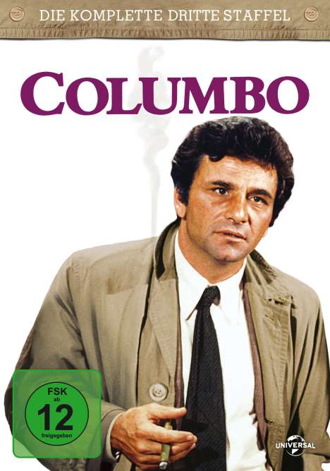 Columbo Staffel 3, 4 DVDs