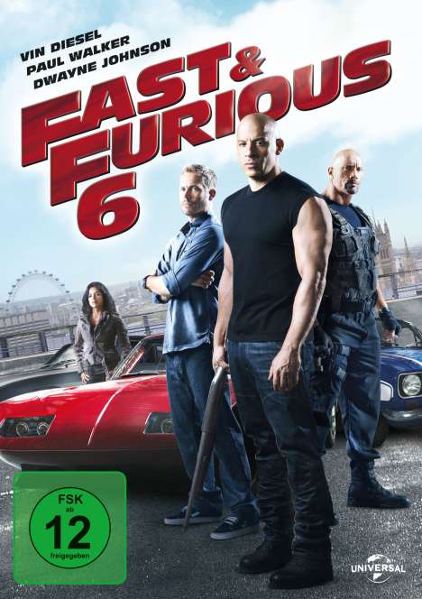 Fast &amp; Furious 6, DVD