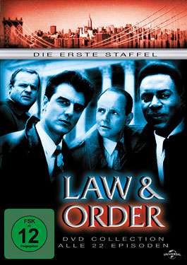Law And Order Season 1, 6 DVDs