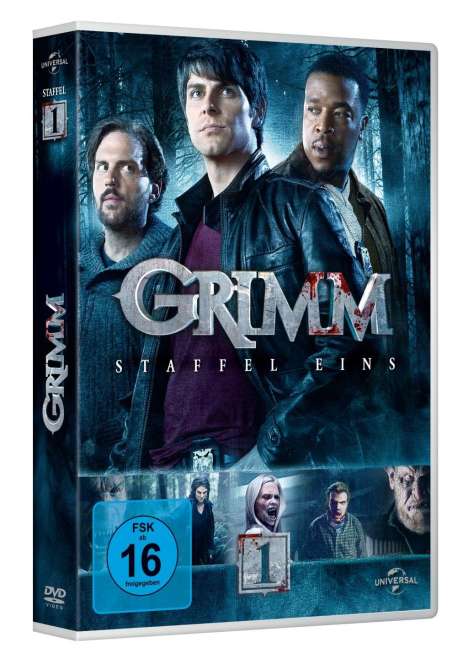 Grimm Staffel 1, 6 DVDs