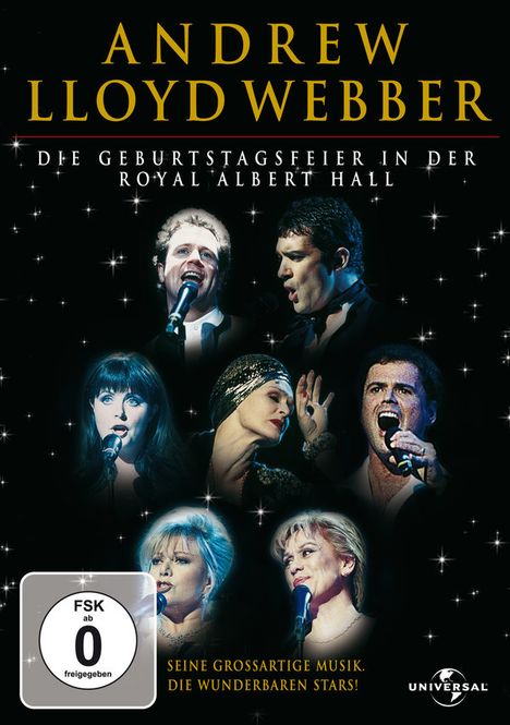 Musical: Andrew Lloyd Webber: Die Geburtstagsfeier in der Royal Albert Hall, DVD