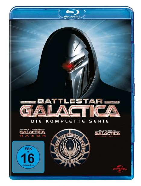 Battlestar Galactica (Komplette Serie) (Blu-ray), 22 Blu-ray Discs