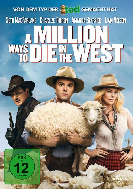 A Million Ways to die in the West, DVD