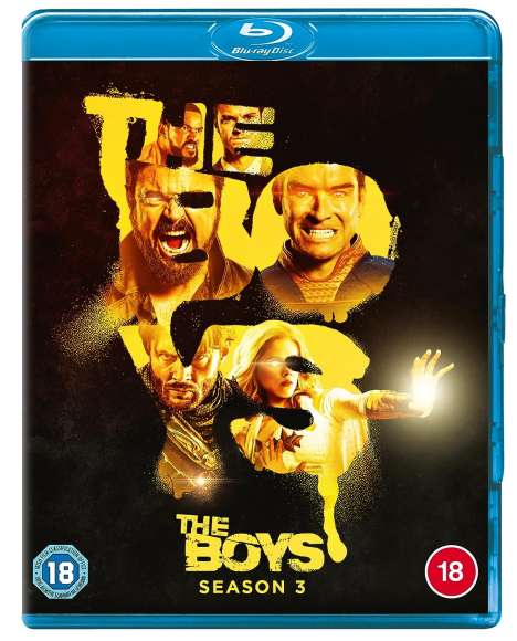 The Boys Season 3 (Blu-ray) (UK Import), 3 Blu-ray Discs