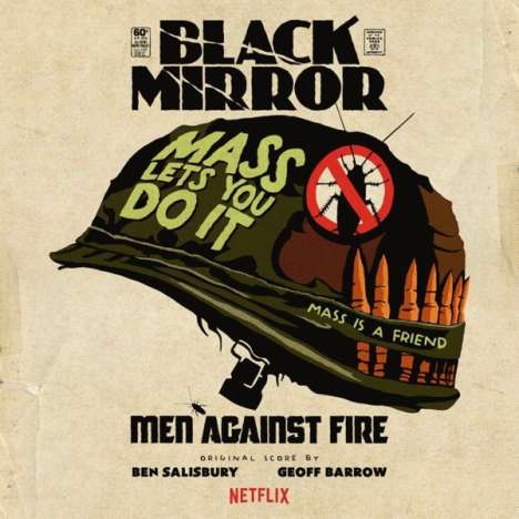 Geoff Barrow &amp; Ben Salisbury: Filmmusik: Black Mirror: Men Against Fire (Green Vinyl), LP