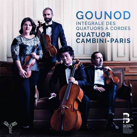 Charles Gounod (1818-1893): Sämtliche Streichquartette, 2 CDs