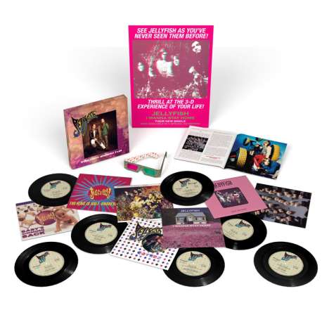 Jellyfish: When These Memories Fade (Limited Edition Box Set), 7 Singles 7"