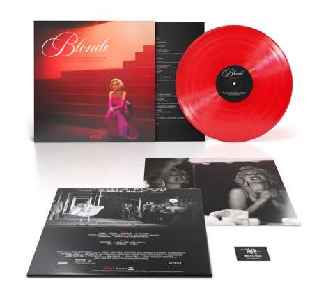 Nick Cave &amp; Warren Ellis: Filmmusik: Blonde (Soundtrack From The Netflix Film) (Red Vinyl), LP