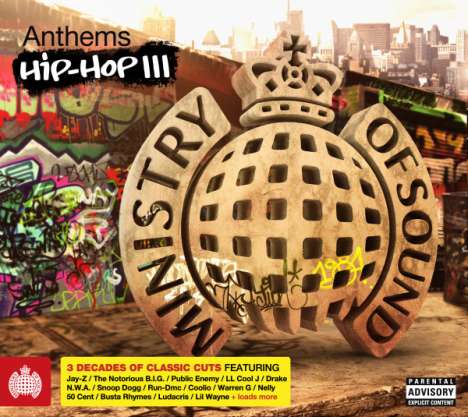 Anthems Hip Hop III, 3 CDs