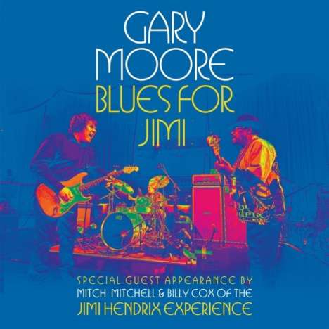 Gary Moore: Blues For Jimi: Live 2007 (CD + DVD), 1 DVD und 1 CD