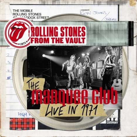 The Rolling Stones: From The Vault: The Marquee Club Live In 1971 (Digipack), 1 DVD und 1 CD